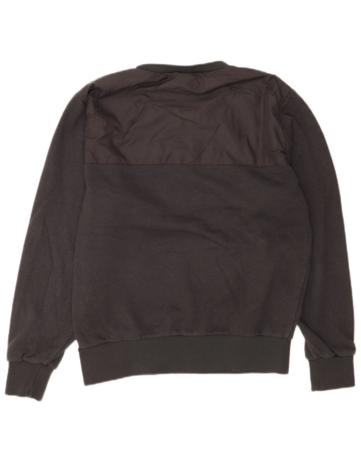 Ellesse Herren-Sweatshirt mit Grafik, 2XL, graue Baumwolle