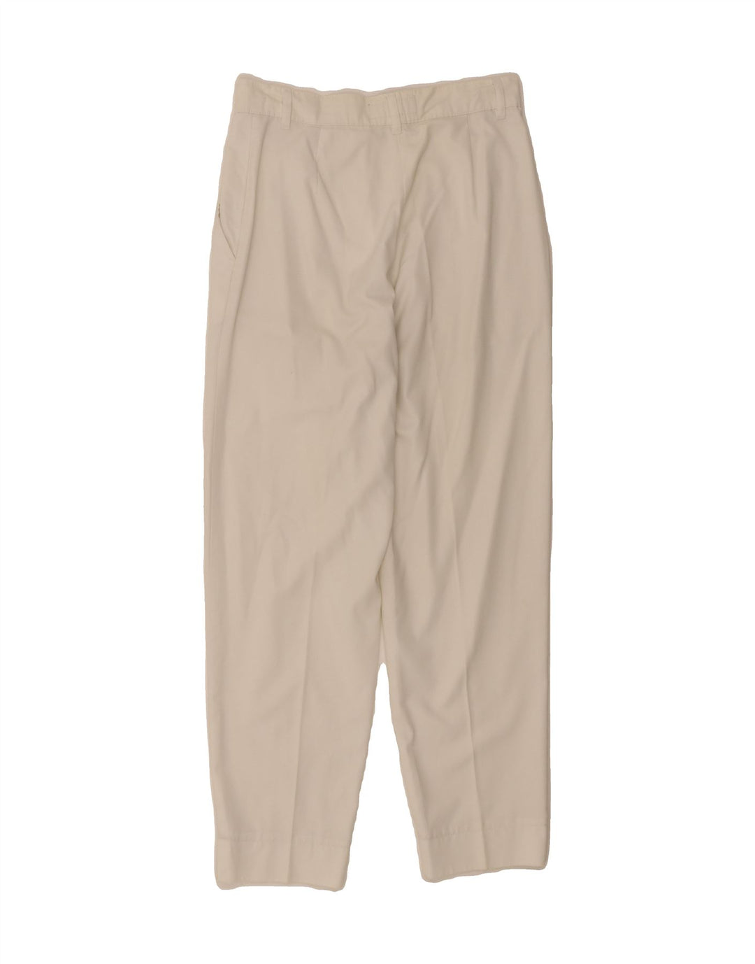 STEFANEL Womens Tapered Chino Trousers IT 44 Medium W29 L28 White Vintage Stefanel and Second-Hand Stefanel from Messina Hembry 