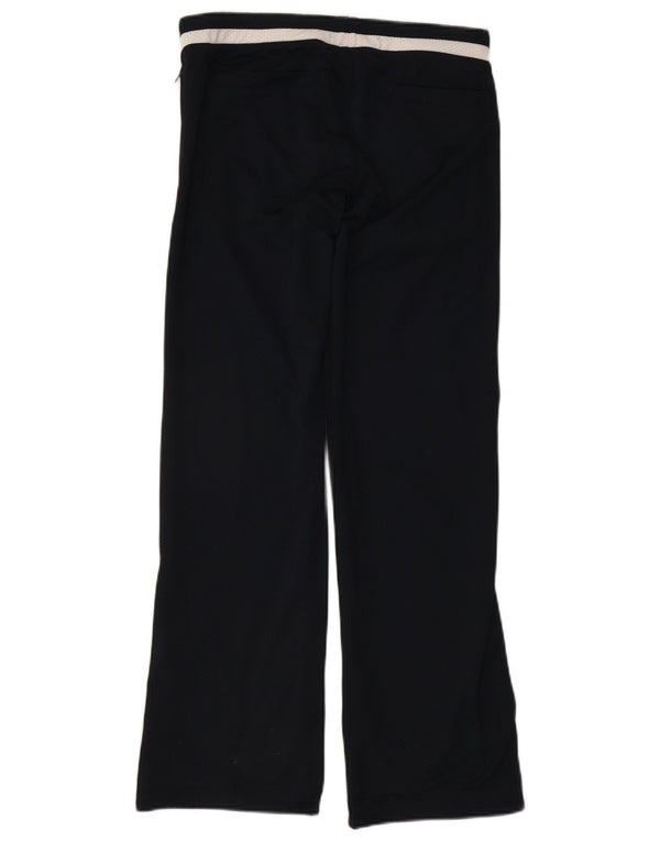 NIKE Damen-Trainingshose UK 12/14 Medium Marineblau Farbblock