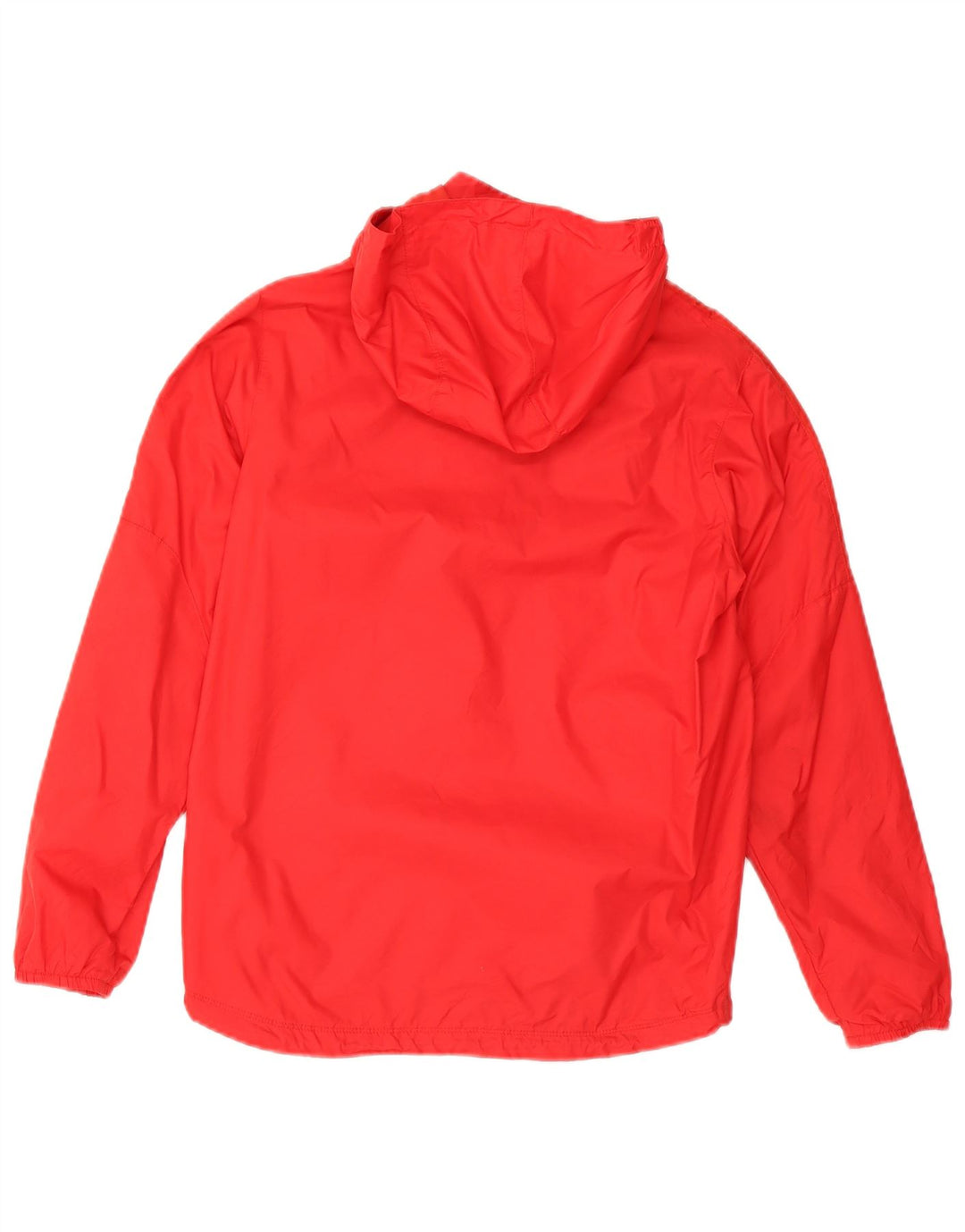 Nike Jungen-Regenjacke mit Kapuze, 12–13 Jahre, großes rotes Nylon
