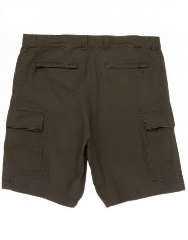 Marks & Spencer Herren Cargoshorts W40 XL Khaki Baumwolle