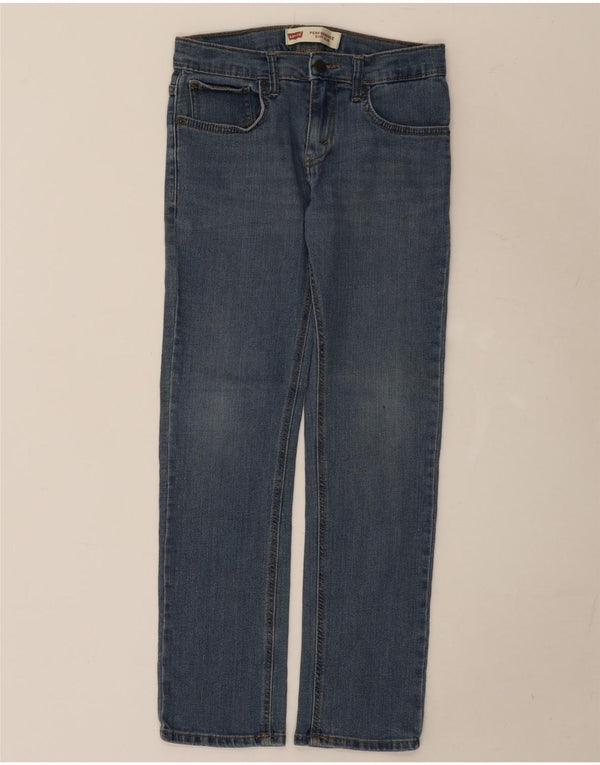 LEVI'S Jungen 511 Slim Jeans 11–12 Jahre W26 L26 Blaue Baumwolle