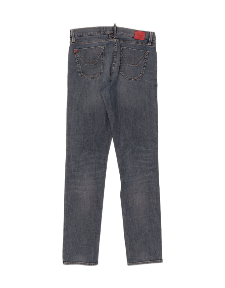 Jeckerson Damen Slim Jeans W32 L31 Blaue Baumwolle
