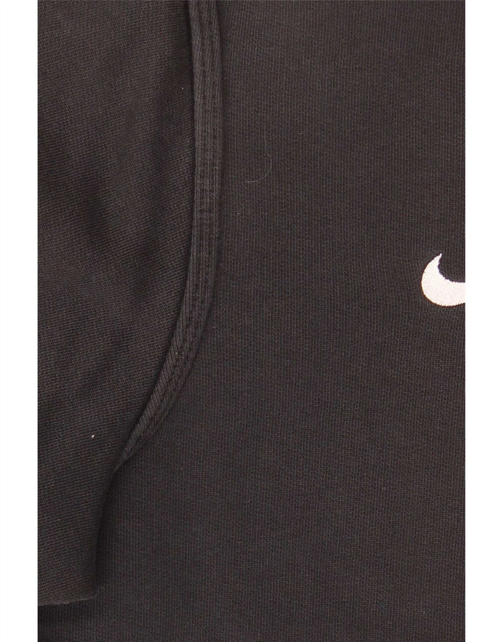 Nike Herren-Sweatshirt-Pullover, groß, schwarze Baumwolle