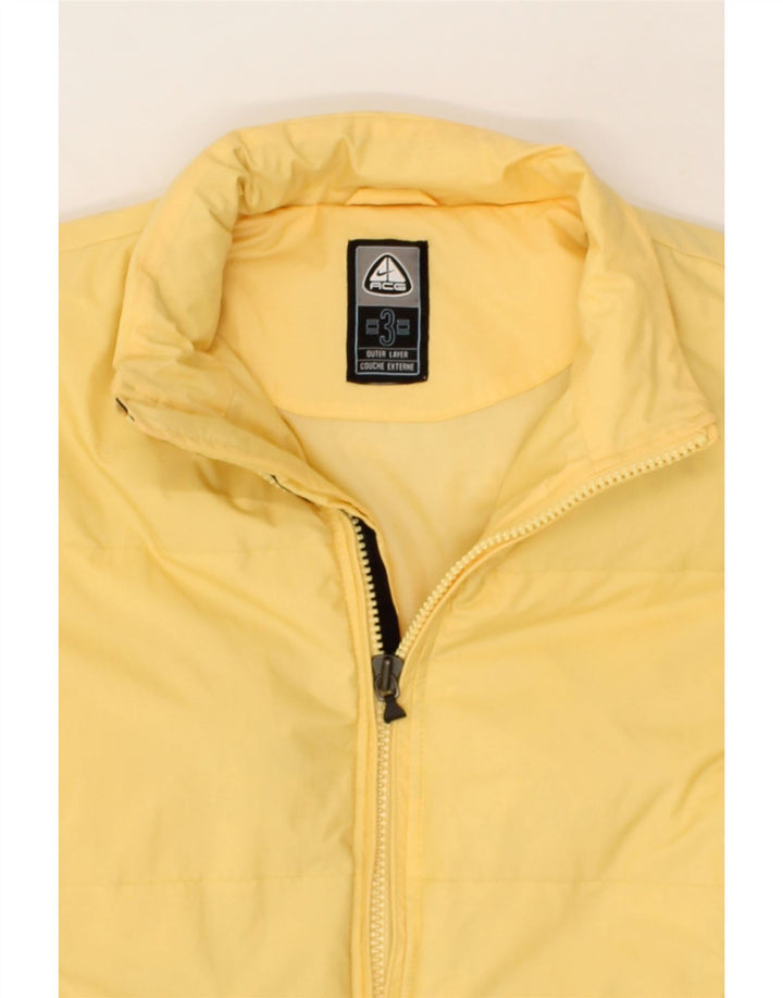NIKE Damen Ace Wattierte Jacke UK 18 XL Gelb