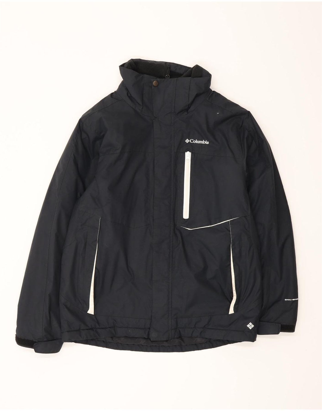 Columbia Windjacke für Jungen, 14–15 Jahre, schwarzes Nylon