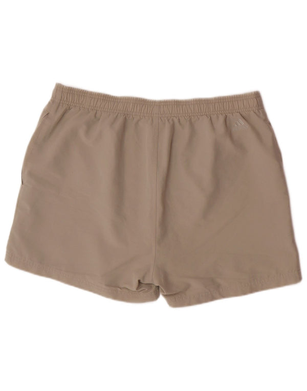 Adidas Herren Sport Shorts Large Beige Polyester