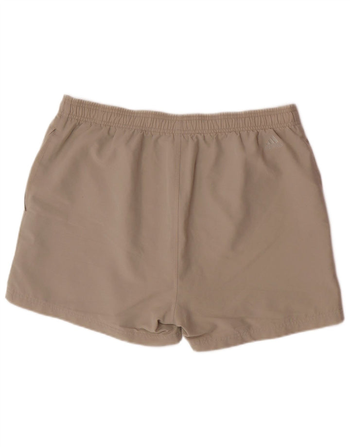 Adidas Herren Sport Shorts Large Beige Polyester