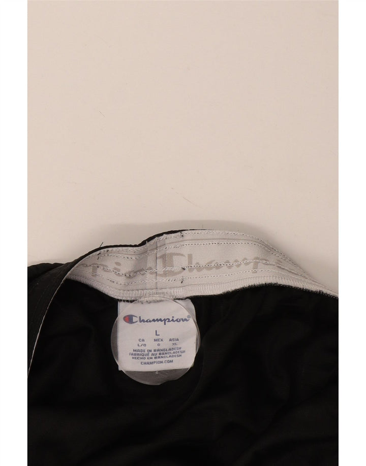 Champion Herren-Sportshorts, Größe L, Schwarz