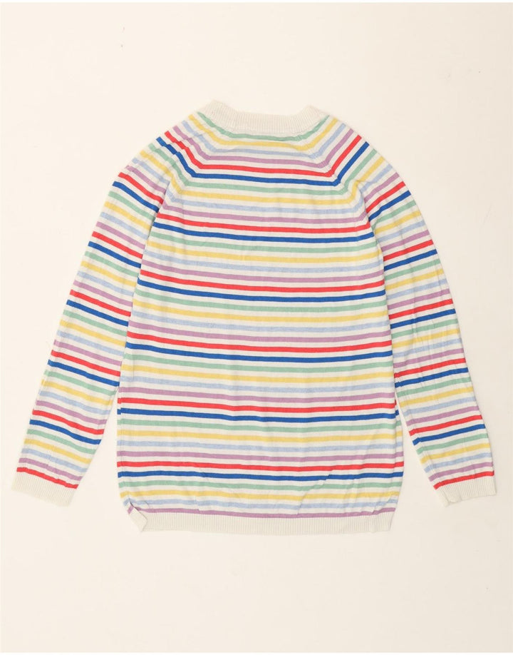 Crew Clothing Damen-Pullover mit Rundhalsausschnitt, Gr. 10, Größe S, Mehrfarbig