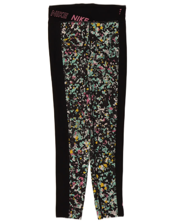 Nike Mädchen-Leggings mit Grafik, 12–13 Jahre, groß, mehrfarbig, Camouflage