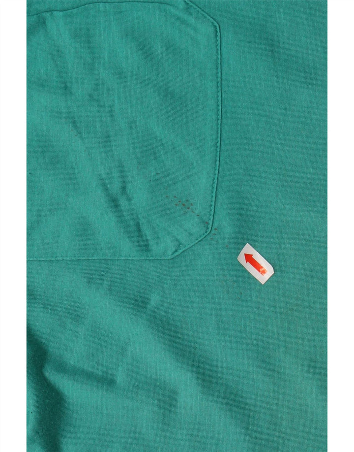 FILA Herren Poloshirt IT 46 Small Grün Baumwolle