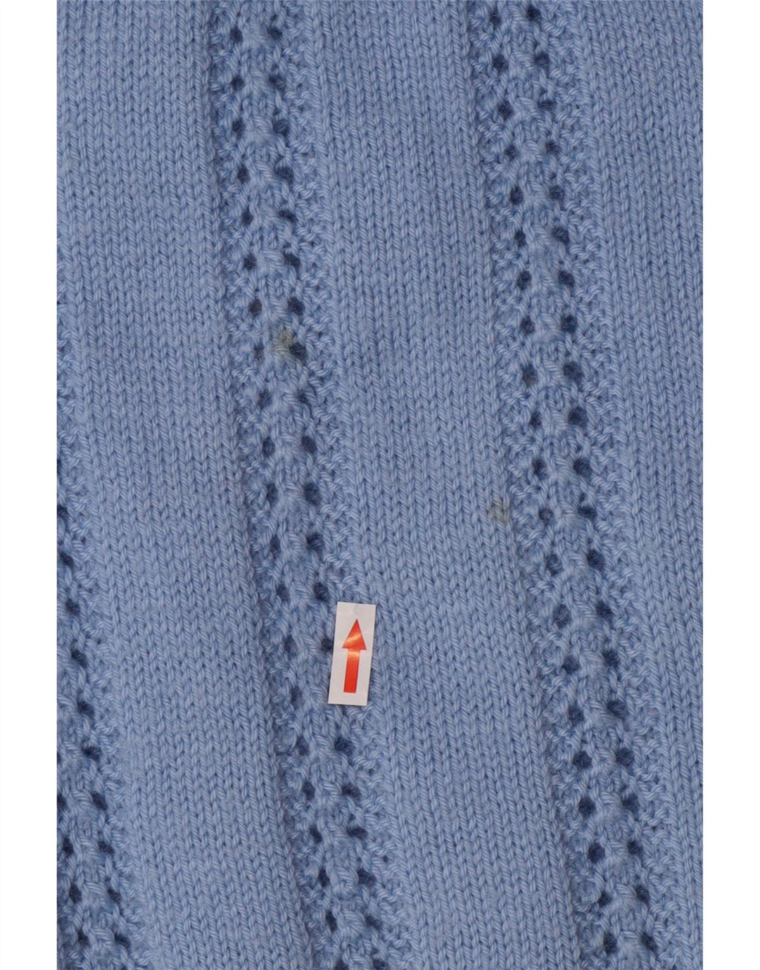 Vintage Damen Rollkragenpullover Pullover UK 14 Groß Blau