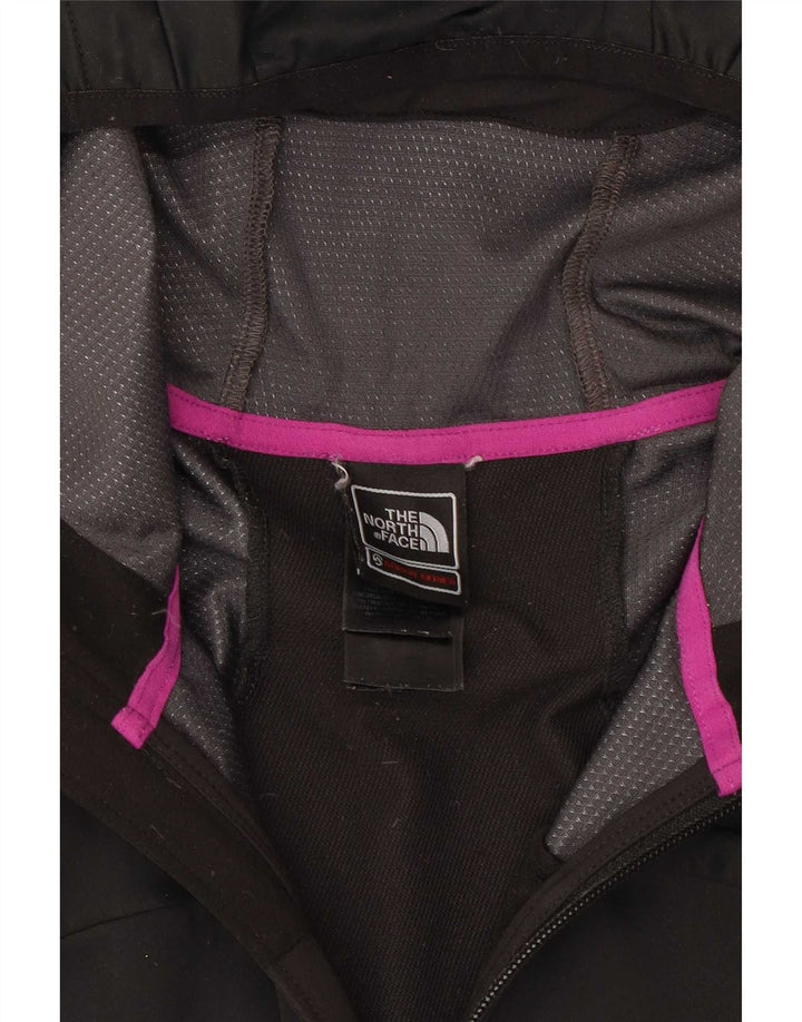 The North Face Damen-Trainingsanzug-Top-Jacke, UK 10, Größe S, Schwarz, Farbblock