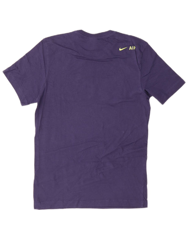 Nike Herren-T-Shirt mit Grafik, Größe S, Marineblau, Baumwolle