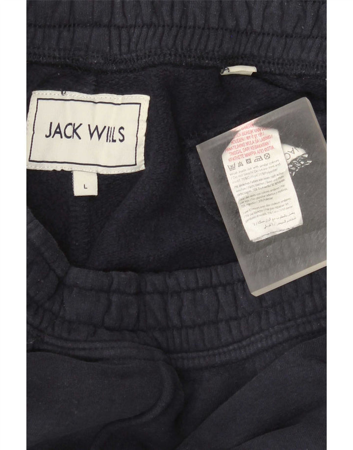 Jack Wills Herren-Trainingshose, große marineblaue Baumwolle