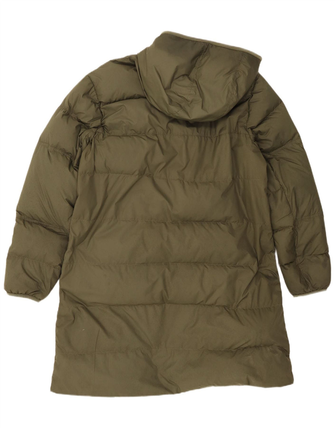 Nike Herren-Mantel mit Kapuze, gepolstert, UK 40, Größe L, Khaki, Polyester