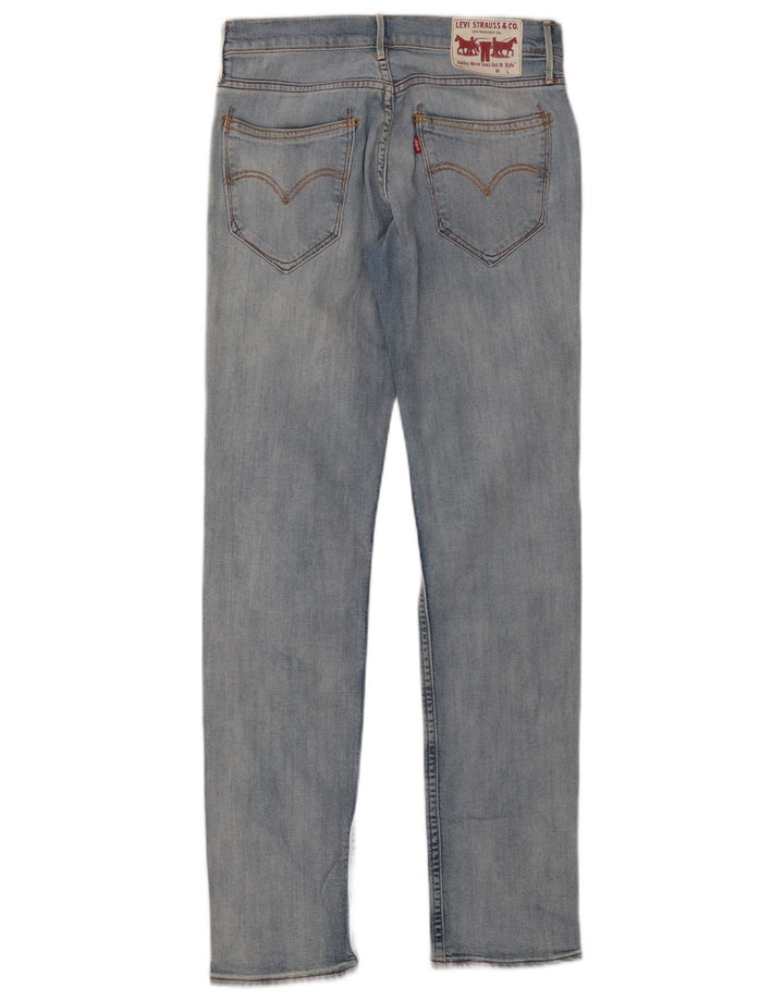 Levi's Herren Slim Jeans W29 L32 Blaue Baumwolle
