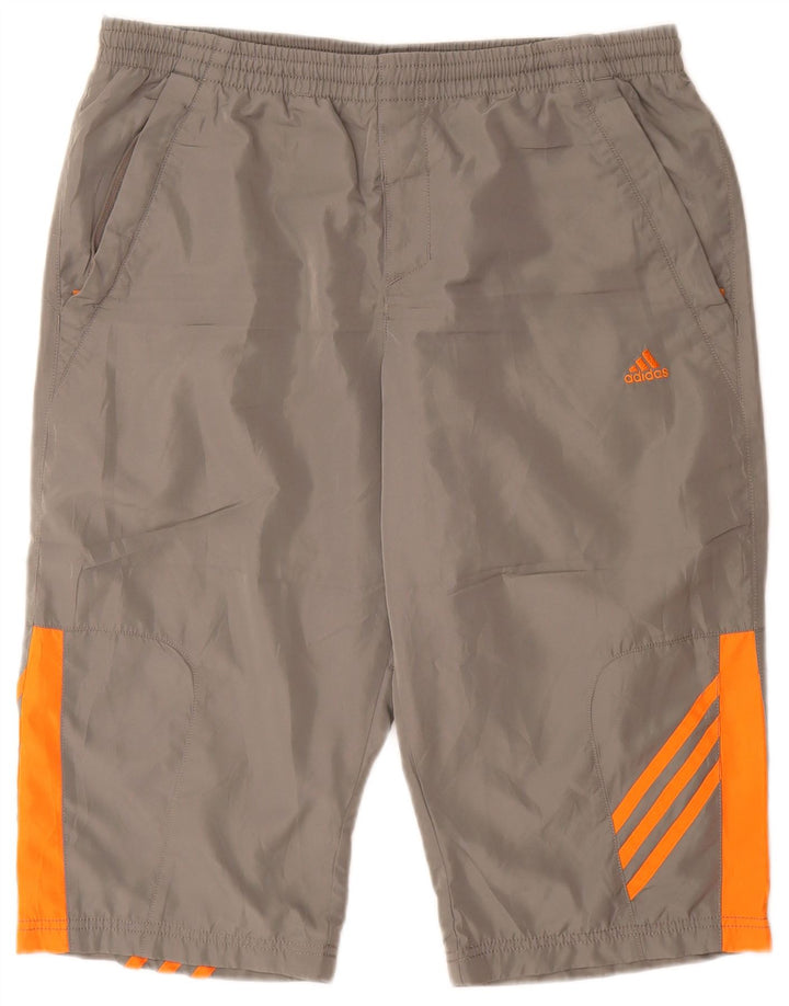 Adidas Herren Clima 365 Bermuda Sportshorts Mittelgrau Farbblock