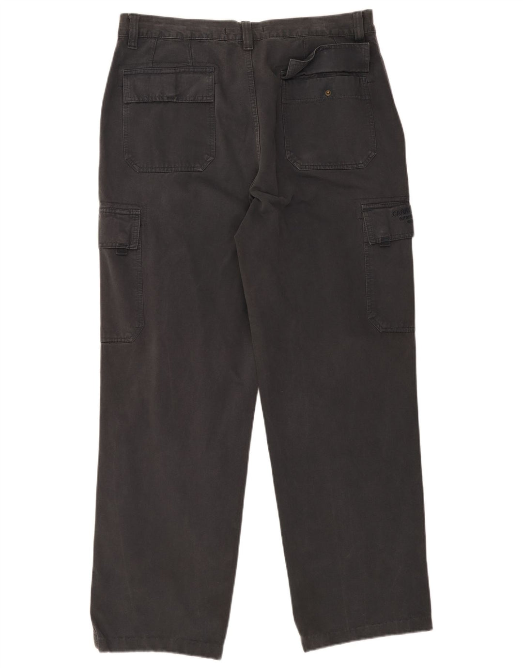 Carrera Herren Straight Cargo Hose W38 L31 Graue Baumwolle