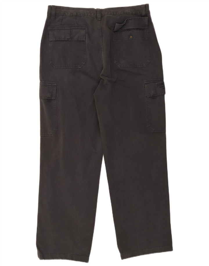 Carrera Herren Straight Cargo Hose W38 L31 Graue Baumwolle