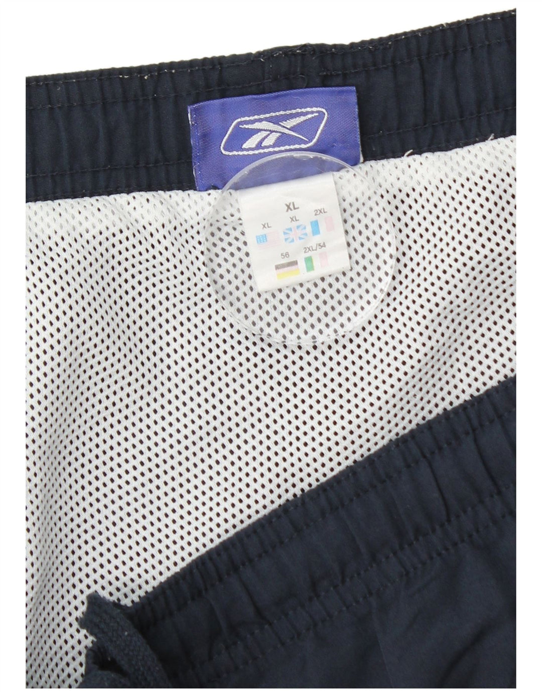 Reebok Herren Badeshorts XL Marineblau Polyester