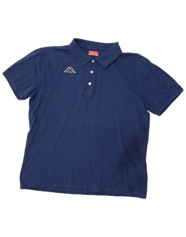 KAPPA Herren Poloshirt XL Marineblau