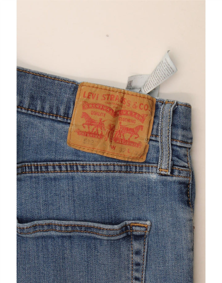 Levi's Herren 512 Slim Tapered Jeans W32 L32 Blaue Baumwolle