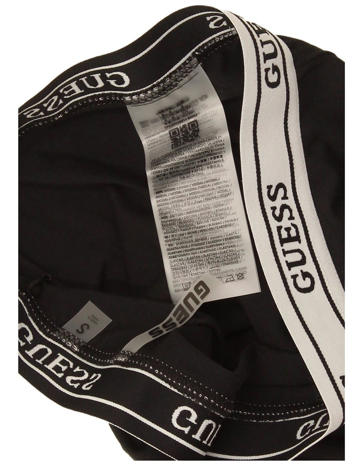 Guess Capri-Leggings für Damen, UK 10, Größe S, Schwarz, Modal