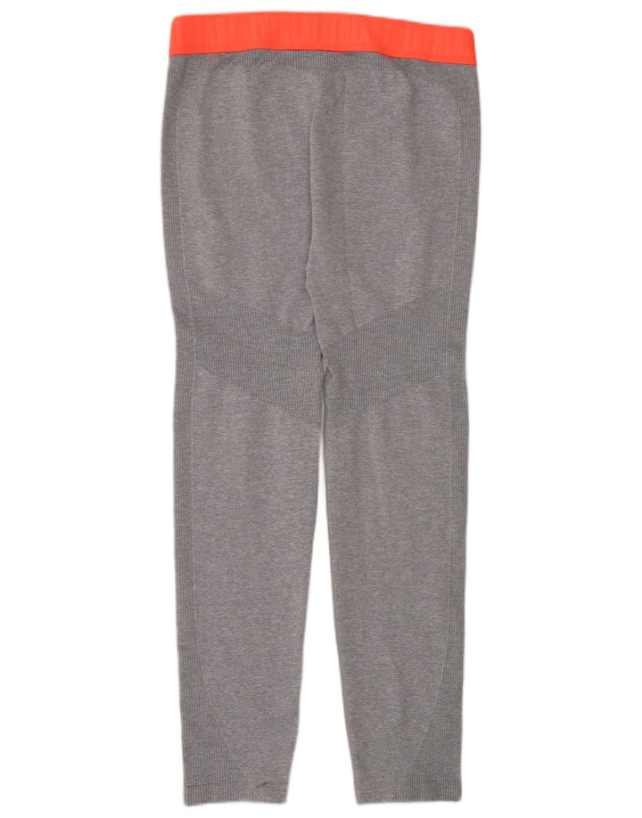 Everlast Grafik-Leggings für Damen, UK 16, groß, graues Colourblock-Polyamid