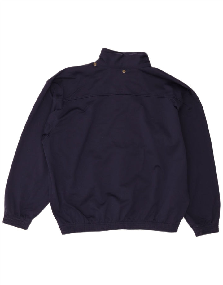 Champion Herren-Trainingsanzugoberteil, XL, Marineblau, Polyester