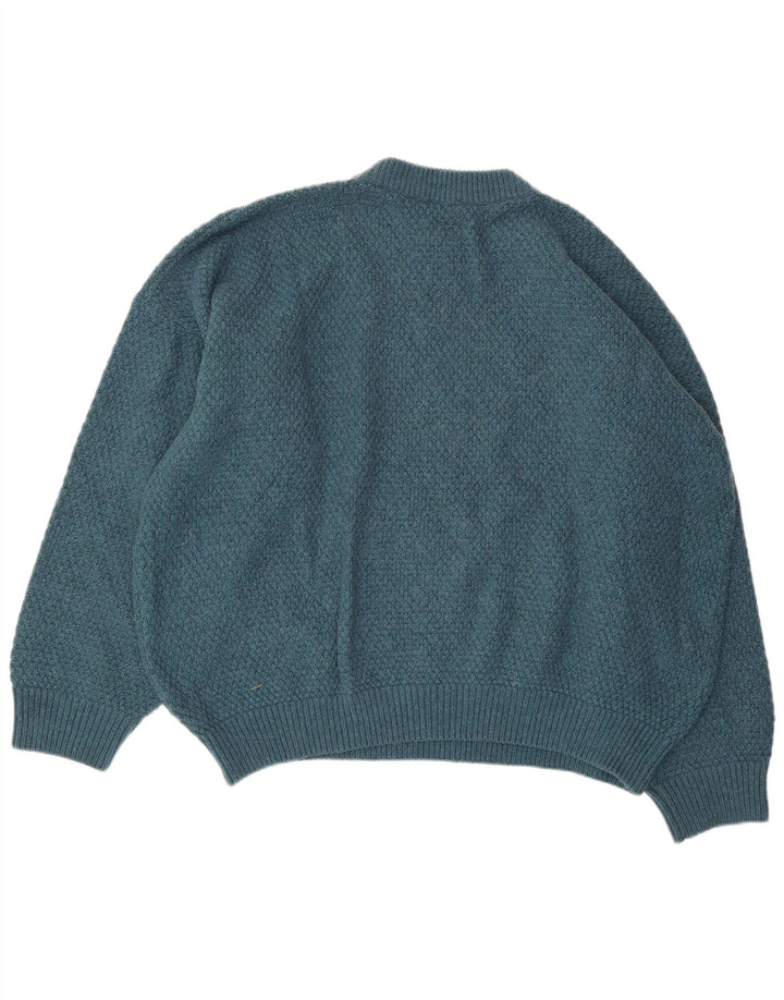 Think Pink Damen-Pullover mit Rundhalsausschnitt, UK 20 2XL Blau