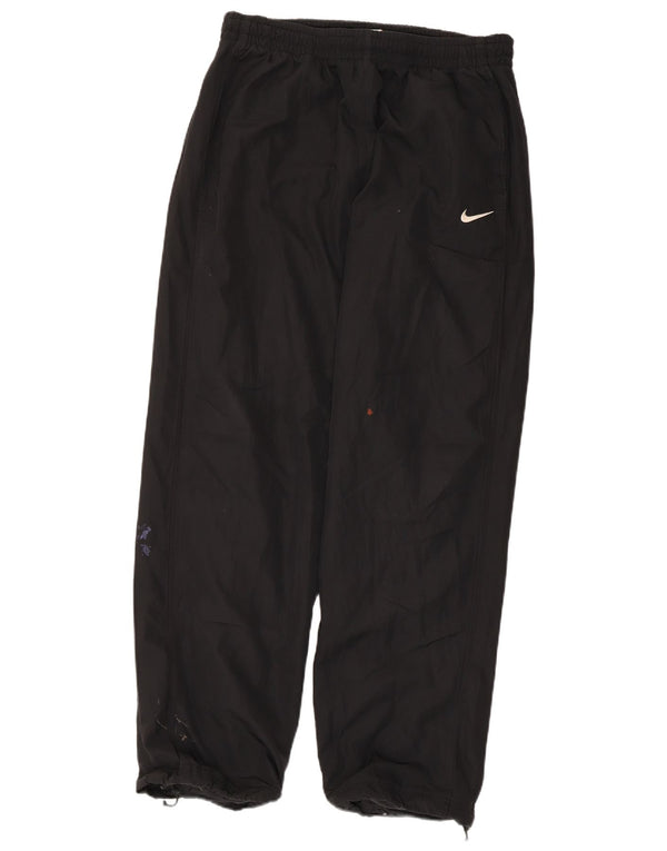 Nike Herren-Trainingshose, groß, aus schwarzem Polyester