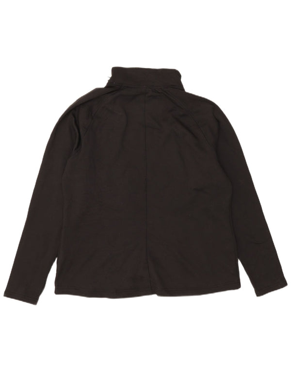 The North Face Damen-Pullover-Trainingsanzugoberteil mit Reißverschluss, UK 18, XL, Schwarz