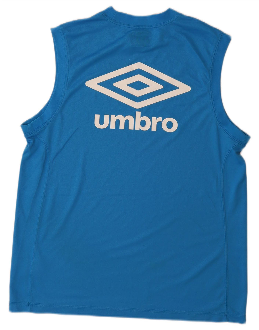 Umbro Herren Grafik-Weste-Top, groß, blau, Polyester