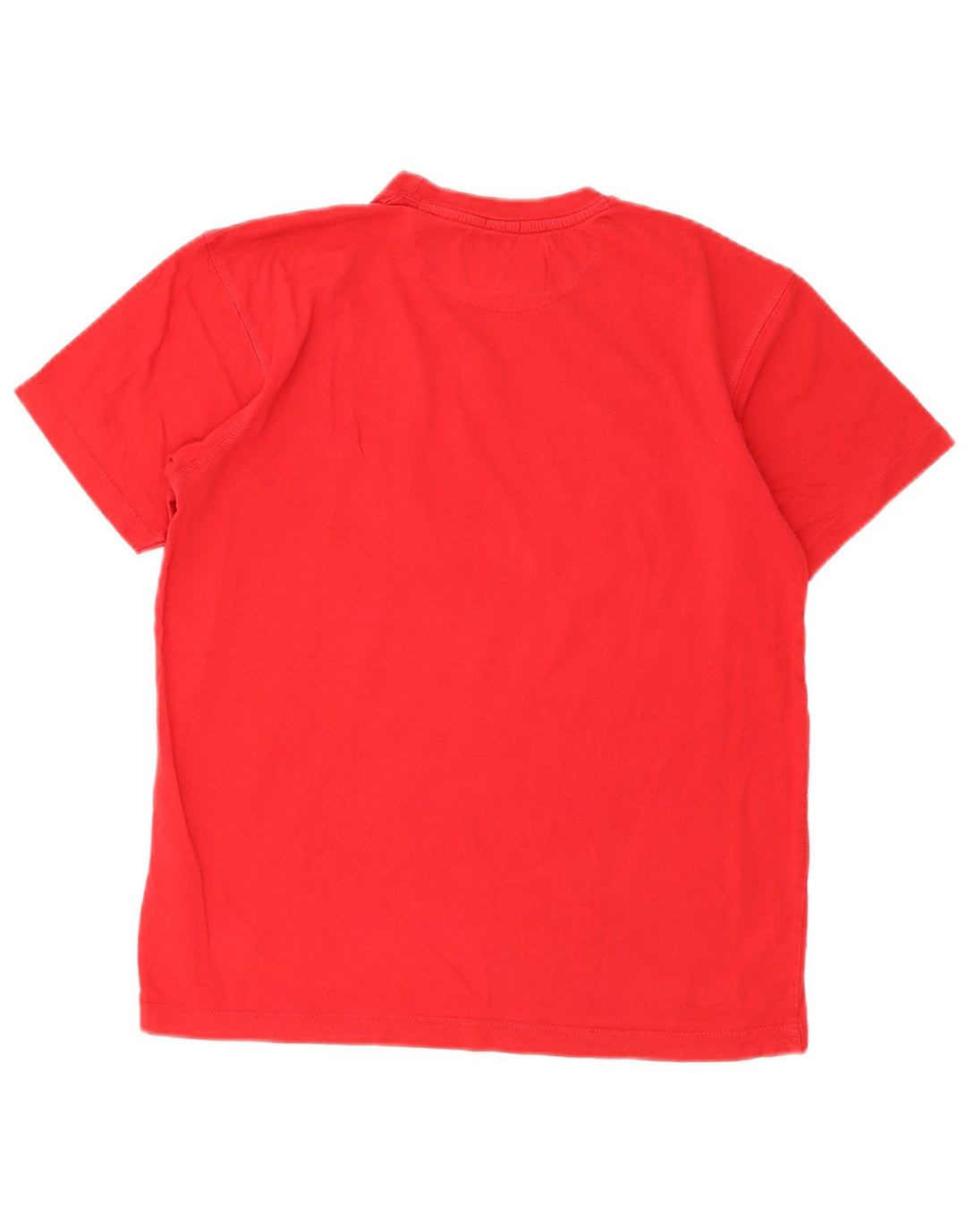 Russell Athletic Herren-T-Shirt mit Grafik, mittelrote Baumwolle
