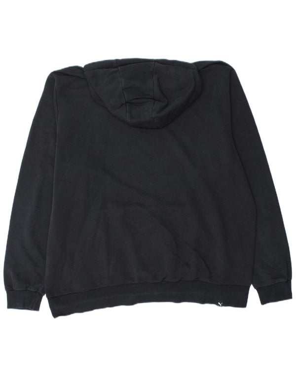 PUMA Herren Graphic Hoodie Pullover XL Schwarz Baumwolle