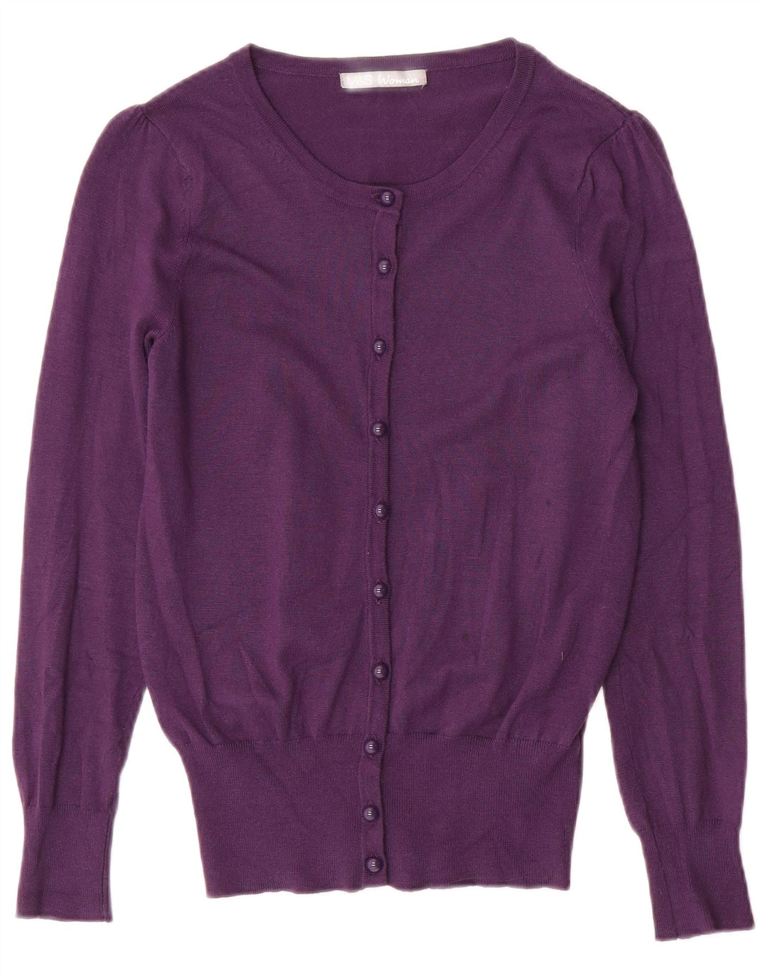 Marks & Spencer Damen-Cardigan-Pullover UK 8 Small Lila Viskose