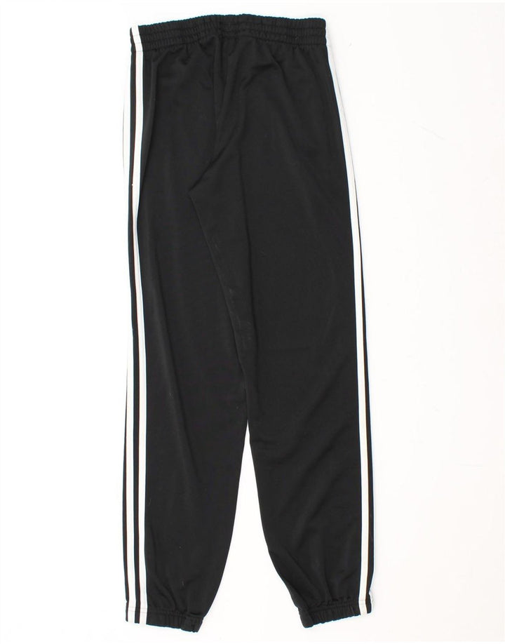 ADIDAS Boys Tracksuit Trousers Joggers 11-12 Years  Black Polyester Vintage Adidas and Second-Hand Adidas from Messina Hembry 