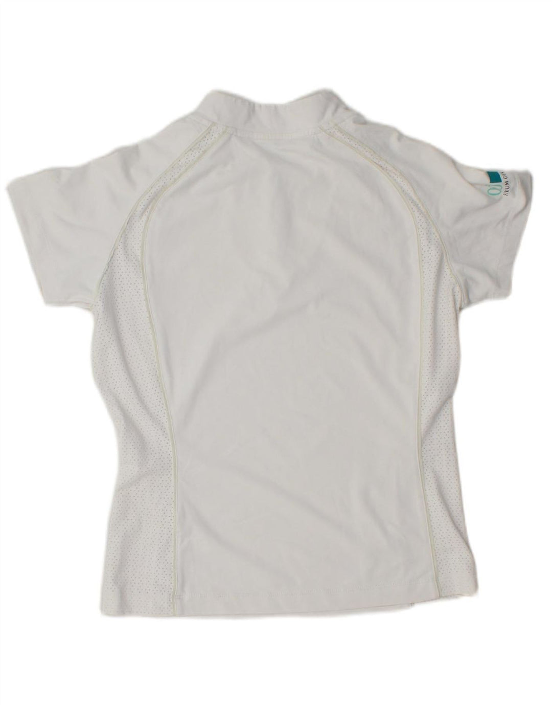 FILA Womens T-Shirt Top UK 12 Medium White Polyester