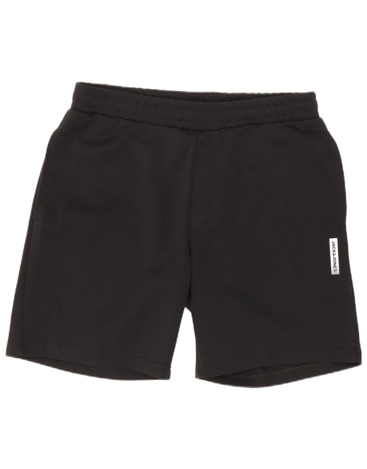 Jack & Jones Herren Regular Sport Shorts Mittelschwarzes Polyester
