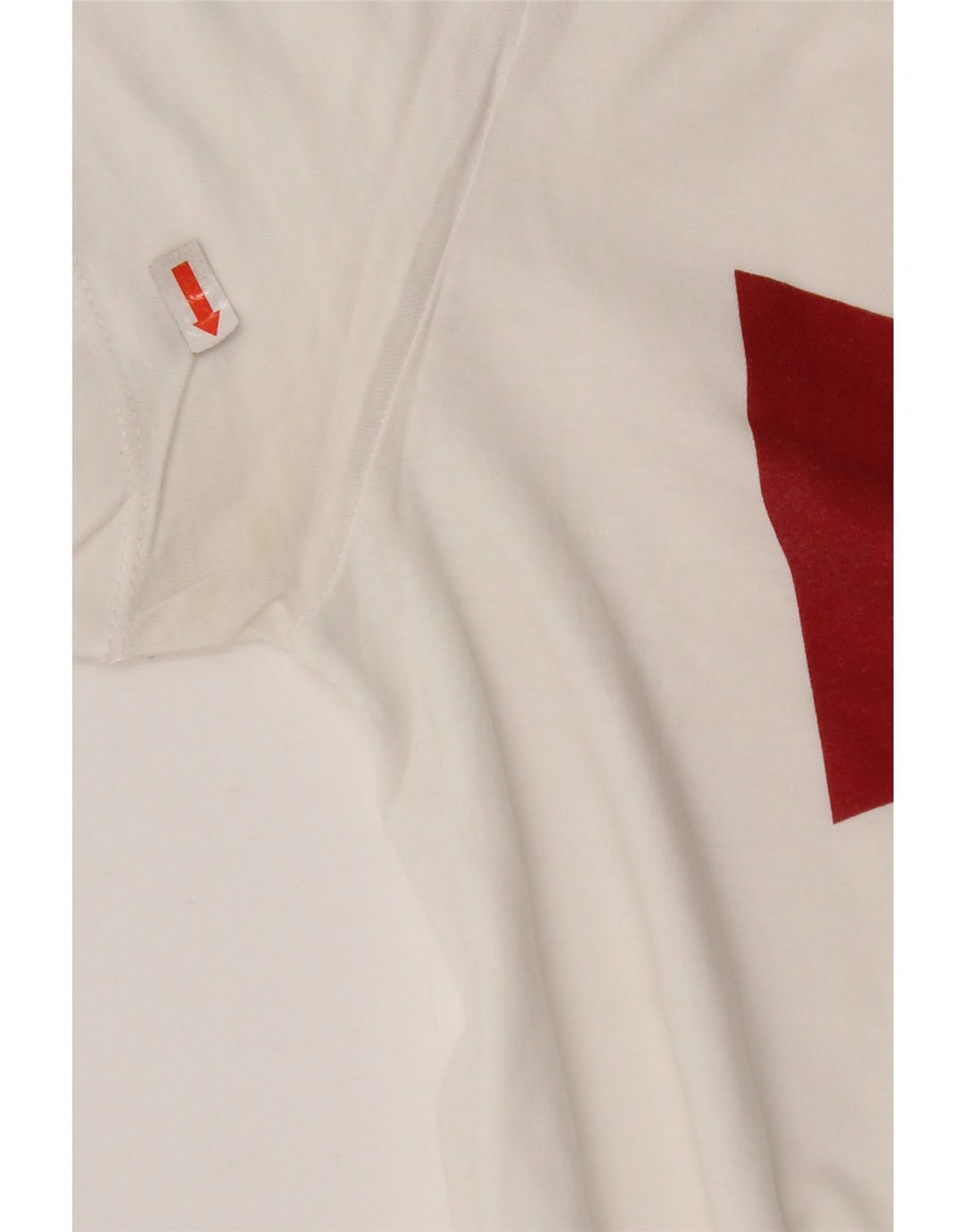 LEVI'S Damen-T-Shirt mit Grafik, UK 10, Größe S, Weiß