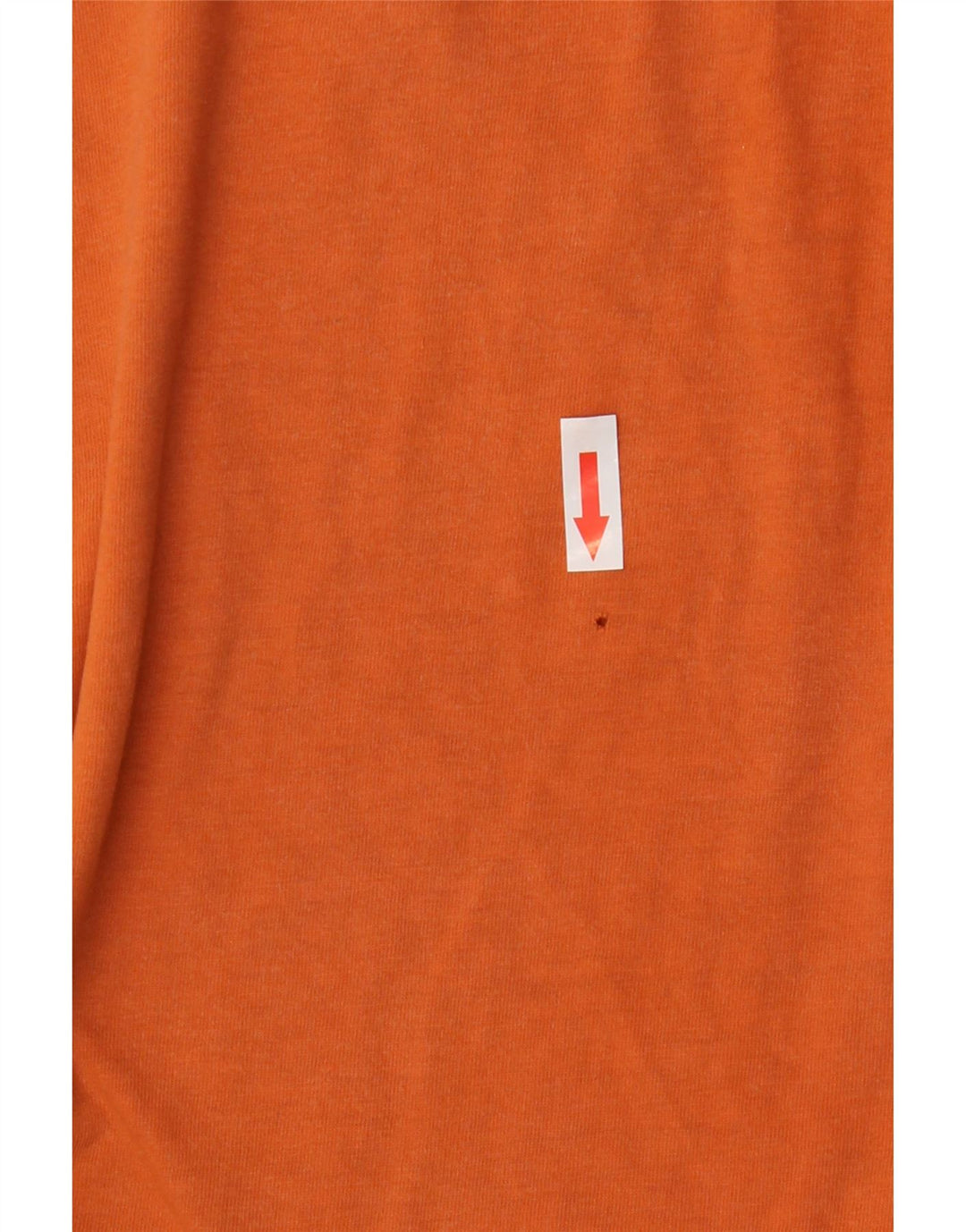 Champion Herren T-Shirt Top Large Orange Baumwolle