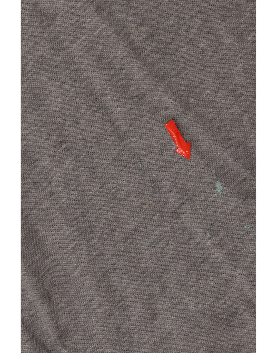 Nike Herren-Poloshirt XL aus grau gefleckter Baumwolle