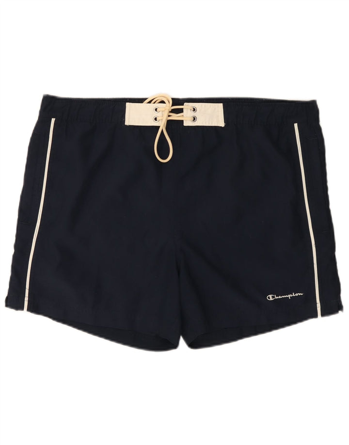 Champion Herren-Badeshorts, groß, marineblau, Polyester