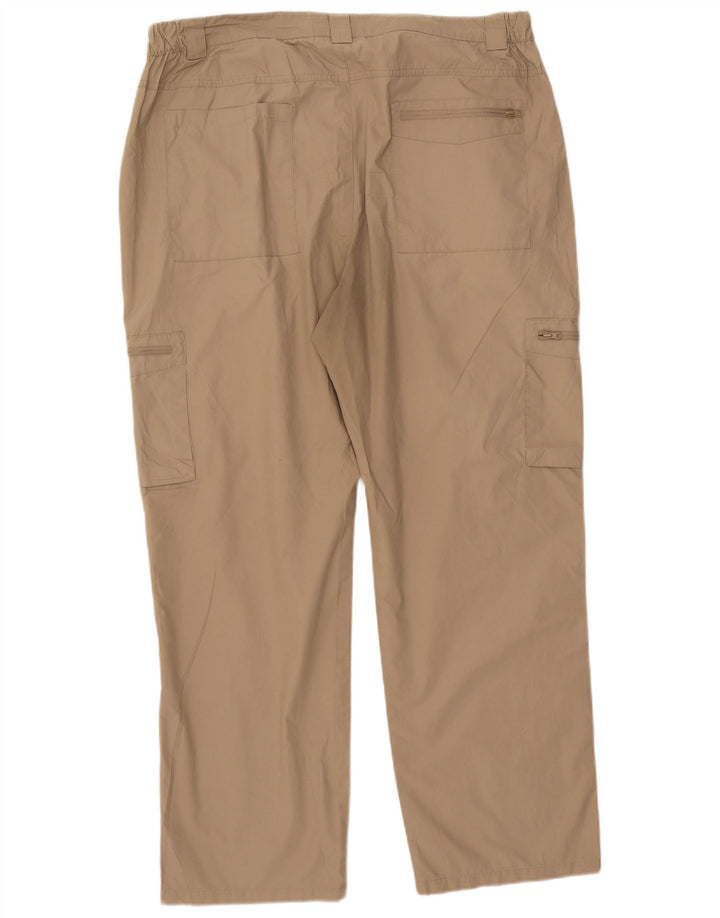 Mountain Warehouse Gerade Herren-Cargohose, W40, L29, Beige, Polyester