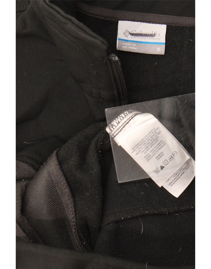 COLUMBIA Damen Omni-Shield Trainingsanzug Top Jacke UK 14 Medium Schwarz