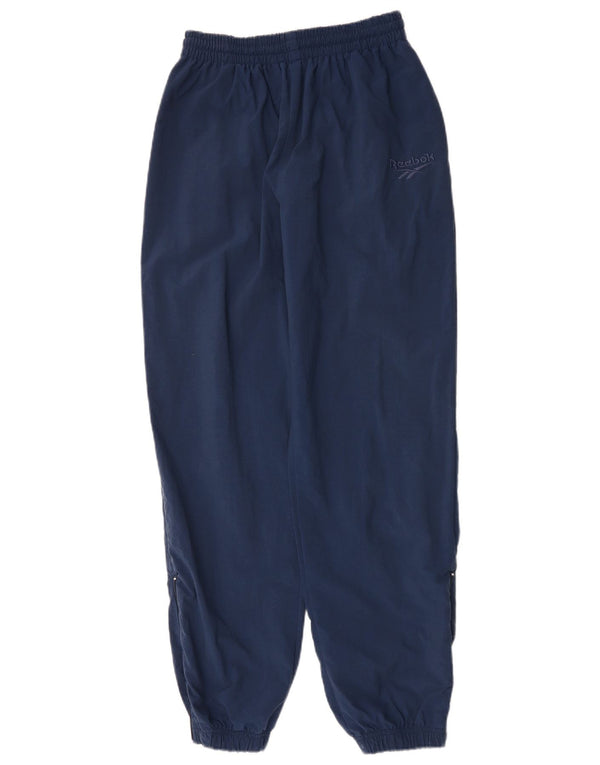 Reebok Herren-Trainingshose, Jogginghose, Mittelblau, Polyamid