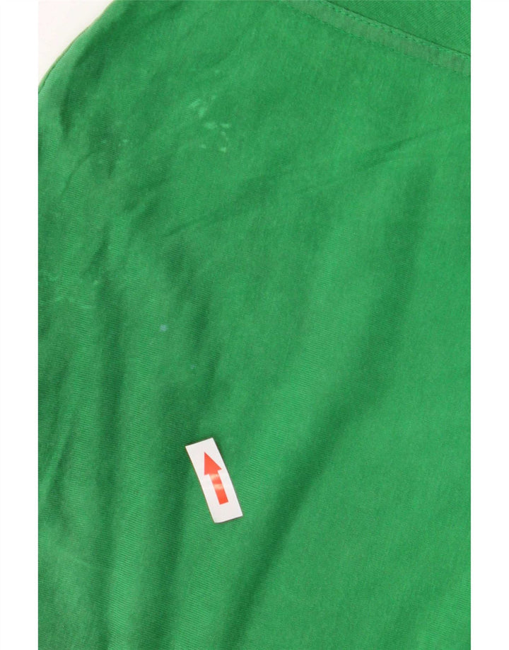 Umbro Herren-T-Shirt mit Grafik, mittelgrüne Baumwolle