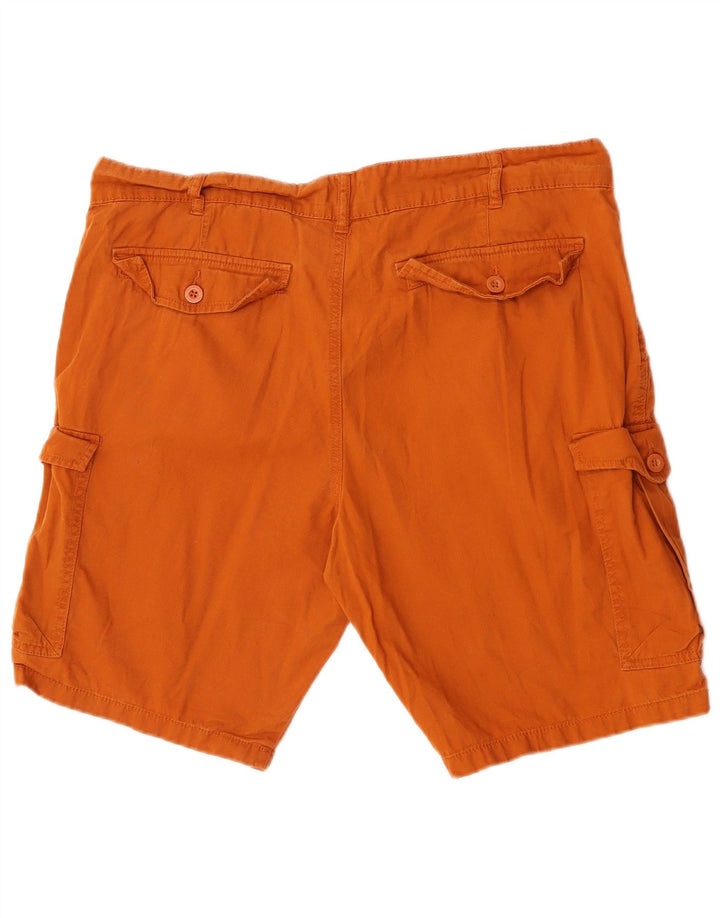 Mountain Warehouse Herren-Cargoshorts W38 XL Orange Baumwolle